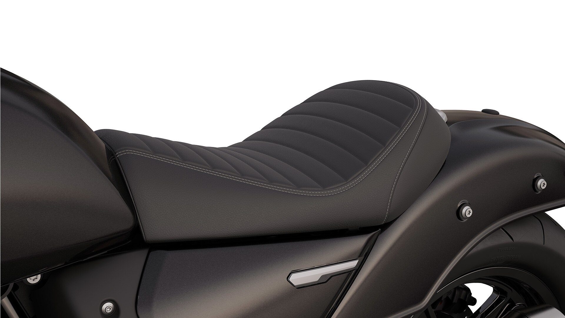 The R 12 from BMW Motorrad with a very low seat height