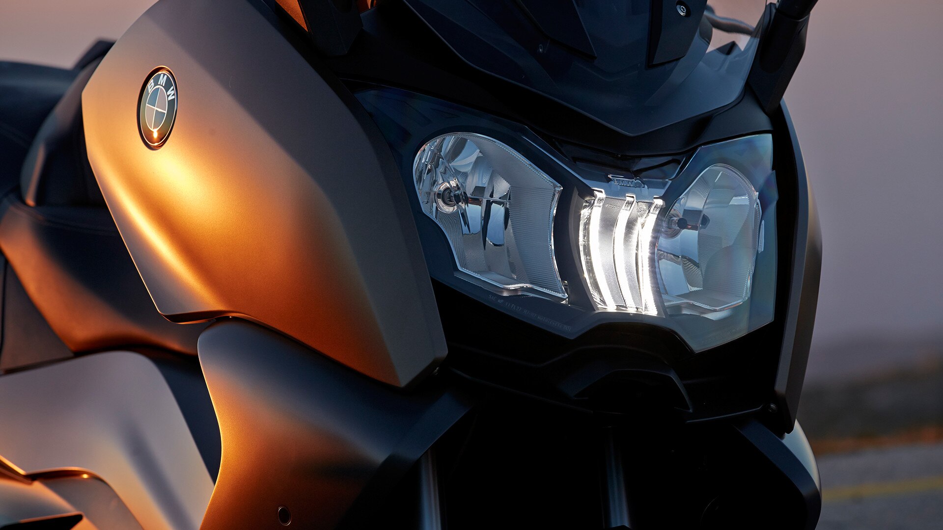 Frontal de la C 650 GT