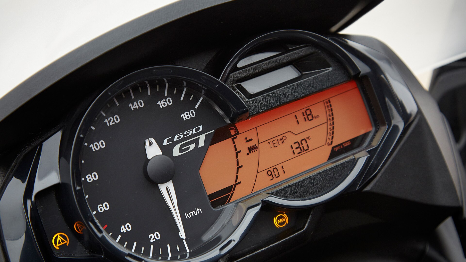 Cuadro de instrumentos de la C 650 GT