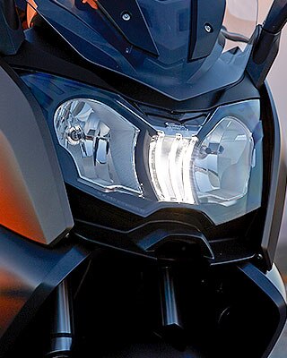 Frontal de la C 650 GT